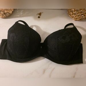 Victoria's Secret Black Lined Demi Bra